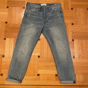 Denim forum the ex boyfriend high rise loose leg size 29